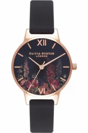 Ladies Olivia Burton Dark Bouquet Watch OB16WG43