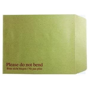 Q-Connect Envelope 267x216mm Board Back Peel and Seal 115gsm Manilla
