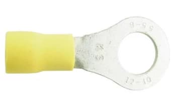 Wiring Connectors - Yellow - Ring - 8mm - Pack of 2 PWN305 WOT-NOTS