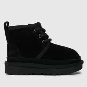 UGG Black Neumel Ii Boys Toddler Boots