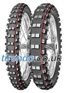 Mitas Terra Force-MX MH ( 120/80-19 TT 63M Rear wheel, Compound Medium HARD, NHS, red & gruen )