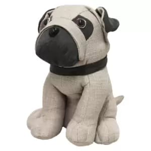 Pug Novelty Door Stop Multicolour