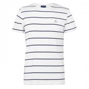 Gant Striped T-Shirt - Eggshell 113