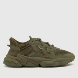 Adidas Green Ozweego Youth Trainers
