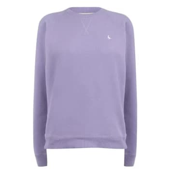 Jack Wills Astbury Pheasant Logo Crew Neck Sweatshirt - Lilac