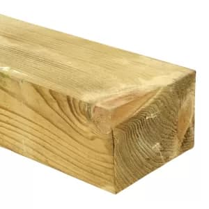 Wickes Garden Sleeper - Light Green 100 x 150mm x 1.8m