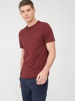 Farah Danny T-Shirt - Red Marl