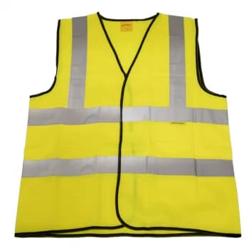 Hi-vis Waistcoat (Site and Road Use) Yellow - Medium