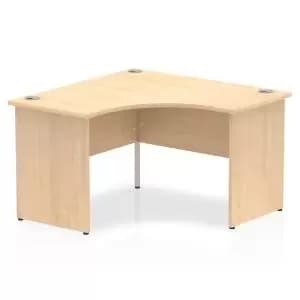 Impulse Panel End 1200 Call Centre Desk Maple