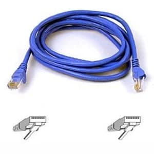 Belkin A3L980b03M-BLUS Cat6 Snagless UTP Patch Cable, 3m - Blue