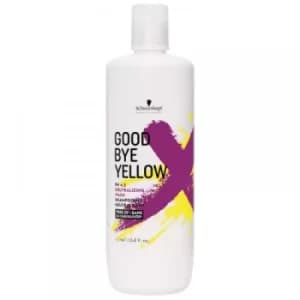 Schwarzkopf Goodbye Yellow Anti-Yellow Tones Hair Shampoo 1000ml
