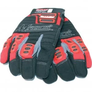 Makita Mens Mak Force 2 Heavy Duty Gloves XL