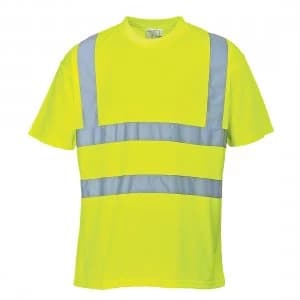 Hi Vis Mens Class 2 T Shirt Yellow 2XL