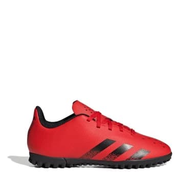 adidas Predator .4 Junior Astro Turf Trainers - Red/Black