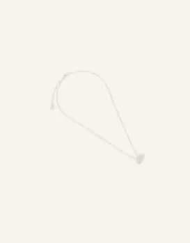 Accessorize Womens Sterling Silver-Plated Twist Knot Pendant Necklace, Size: 46cm