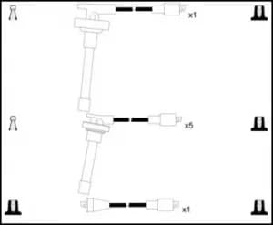 Intermotor Ignition Lead Set 76210