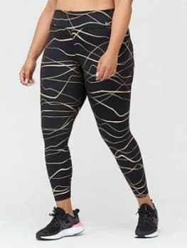 Nike Nsw Icon Clash Fast Curve Legging - Black