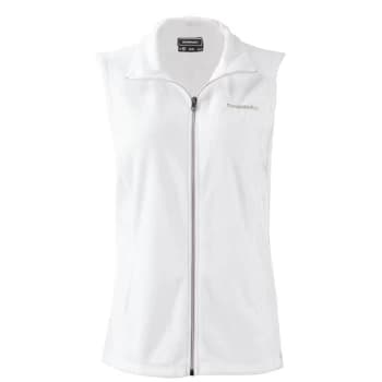 Donnay Full Zip Gilet - White