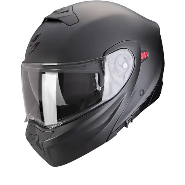 Scorpion Exo-930 Evo Solid Black Perle Mat Modular Helmet M