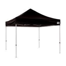 Airwave Gazebo 3x3 No Sides - Black - Garden & Outdoor