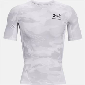 Urban Armor Gear Iso-Chill Compression Printed Short Sleeve Top Mens - White
