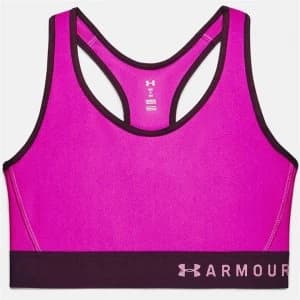 Urban Armor Gear Mid Keyhole Heather Bra - Pink/Purple