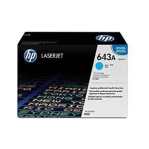 HP 643A Cyan Laser Toner Ink Cartridge