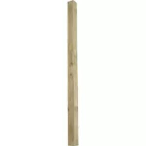 Forest Garden Green Fence Post 6ft (6 Pack)