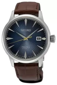 Seiko SRPK15J1 aMidnight Blue Moona Presage Cocktail Watch