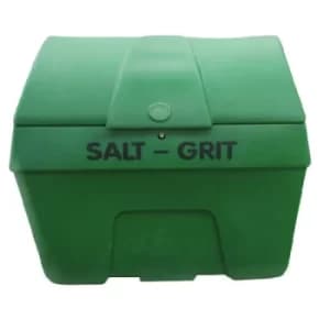 Winter Salt/Grit Bin Lockable No Hopper 400 Litre Green 317070