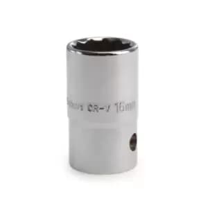Draper 13236 (D-mmb) Expert 16mm 3/8in Square Drive Hi-torq 12 Point Socket