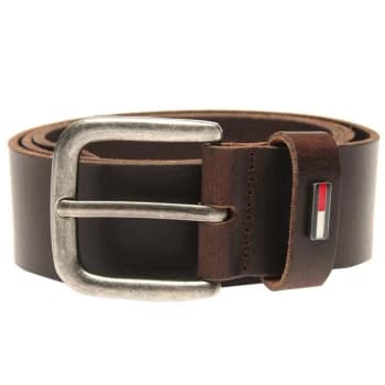 Tommy Jeans Tommy Flag Loop Belt - Testa Di Moro