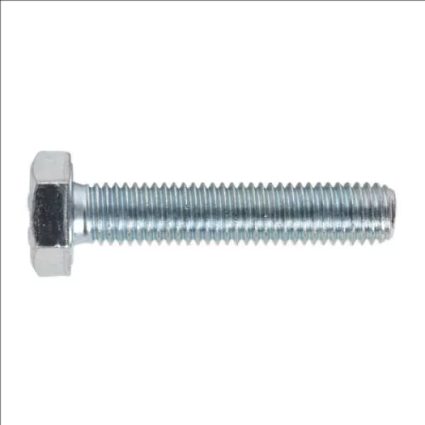 Genuine SEALEY SS1050 HT Setscrew M10 x 50mm 8.8 Zinc DIN 933 Pack of 25