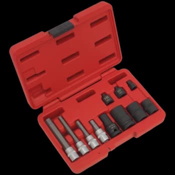 Sealey 11 Piece Combination Drive Brake Caliper Socket Set Combination