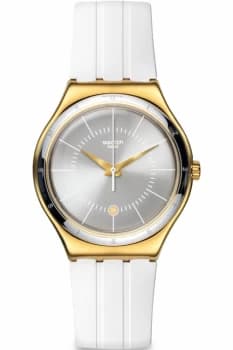 Unisex Swatch Irony Big - Whiteliner Watch YWG401