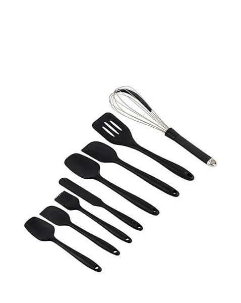 Salter Salter Bakes 8pc Utensil Set Black EN74301