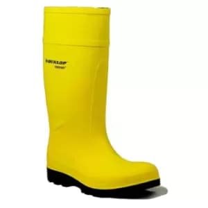 Purofort Professional Full Safety Wellington Yellow Size 10