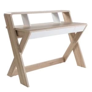 Alphason Aspen Desk - Light Oak