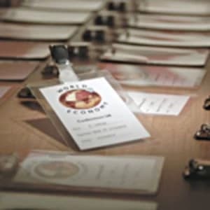 3L Self Laminating ID Tags and Clips 11130 (PK10)