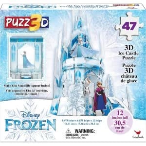 Frozen II - 3D Ice Castle Puzzle (47 Pieces)