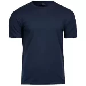 Tee Jays Mens Stretch T-Shirt (3XL) (Navy)