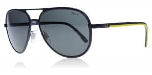 Polo Ralph Lauren PH3102 Sunglasses Dark Metallic Blue 911987 59mm