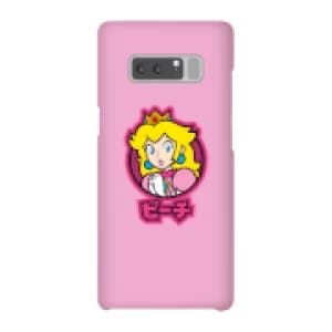 Nintendo Super Mario Peach Kanji Phone Case - Samsung Note 8 - Snap Case - Gloss