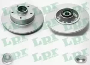 LPR Brake disc LPR HUB BRAKE DISC LINE R1040PCA Brake rotor,Brake discs RENAULT,Megane III Schragheck (BZ0/1_),MEGANE III Coupe (DZ0/1_)