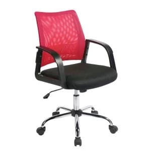 Eliza Tinsley Mesh-Back Task Operator Chair - Raspberry