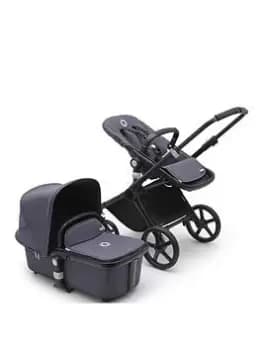 Bugaboo Bugaboo Fox Cub Complete Black/Stormy Blue-Stormy Blue