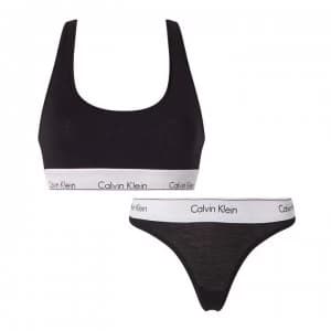 Calvin Klein Modern Cotton Gift Set - BLK/SLV WB98F