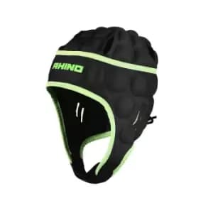 Rhino Senator Head Guard Black/Green Small