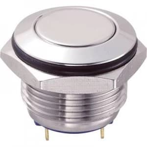 TRU COMPONENTS GQ16F 10JS Tamper proof pushbutton 48 Vdc 2 A 1 x OffOn IP65 momentary
