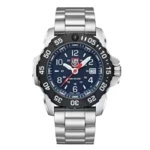 Luminox Navy Seal Blue Dial Stainless Steel Bracelet Mens Watch XS.3254.CB